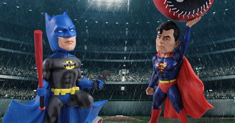 FOCO Announces MLB Bobbleheads Featuring Batman and Superman