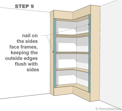 Woodwork Diy Corner Bookcase Plans PDF Plans