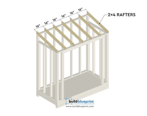 4x8 Lean-To Shed Plans Build Blueprint | edu.svet.gob.gt