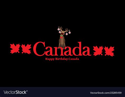 Canada day banner Royalty Free Vector Image - VectorStock