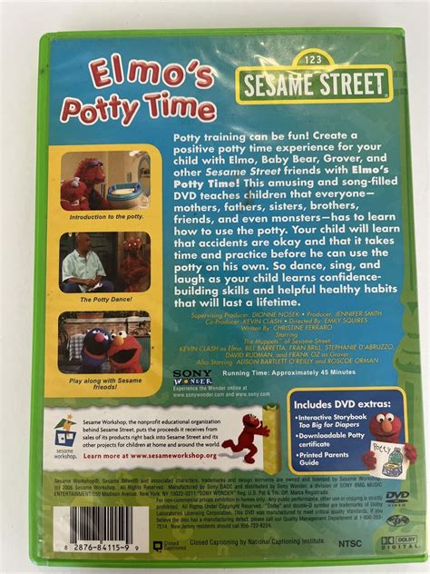 Elmo's Potty Time (DVD, 2006) 828768411599 | eBay