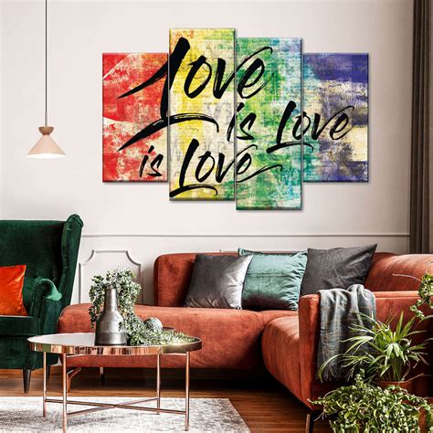 Love Is Love Is Love Wall Art | Digital Art