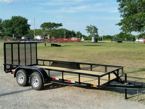 TexLine 77x16ft utility/landscape/lawn trailer | Trailers For Sale Near Me