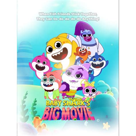 Babyshark BIGMOVIE Animation DVD (2023) | Shopee Philippines