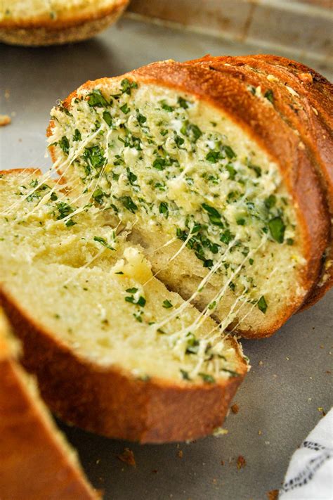 Ultimate Stuffed Mozzarella Cheesy Garlic Bread - Home Cooked Harvest
