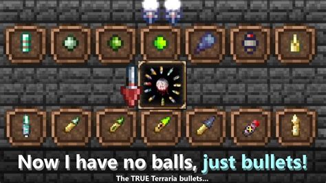 Terraria with "Bullets" and... "Balls"? ─ Inconsistency fixed with resource packs! - YouTube