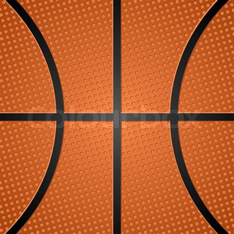 basketball ball texture 2 | Stock vector | Colourbox