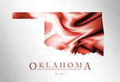 Oklahoma Maps | Beautiful Wall Maps of Oklahoma | State Map