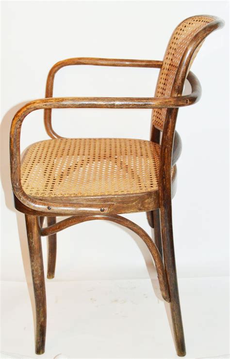 Mid Century Thonet Style Bentwood Cane Chair | EBTH