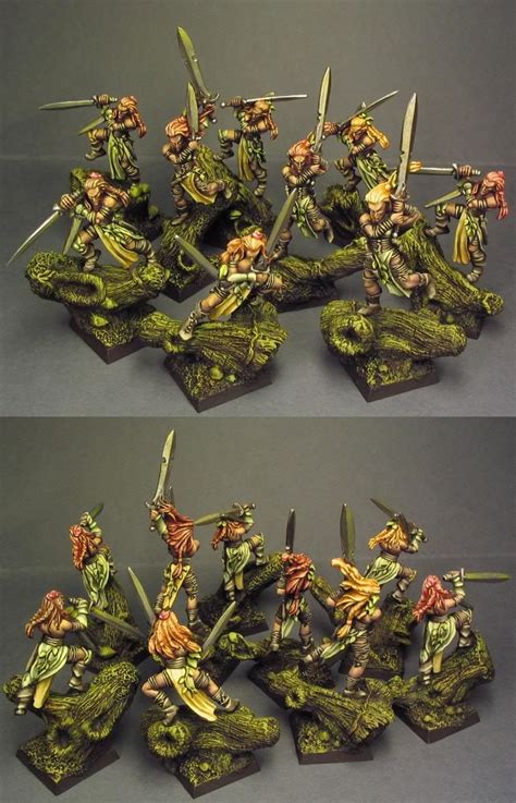 Here are the final pics of the army and the units one by one. Wardancers Glade Guards 1 Glade ...