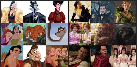 Animated Villains vs. Live-Action Villains : r/disney