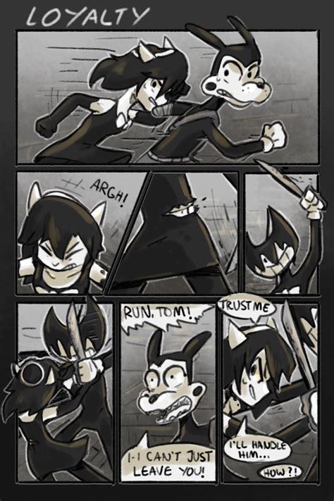 Loyalty (BATIM comic) page 1 by BubbleGummy4 Bendy And The Ink Machine ...