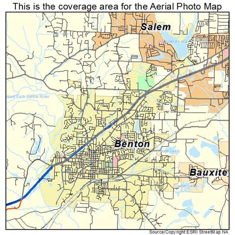 Aerial Photography Map of Benton, AR Arkansas