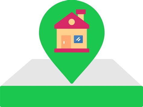 House Location Pin Vector Icon 19993884 Vector Art at Vecteezy