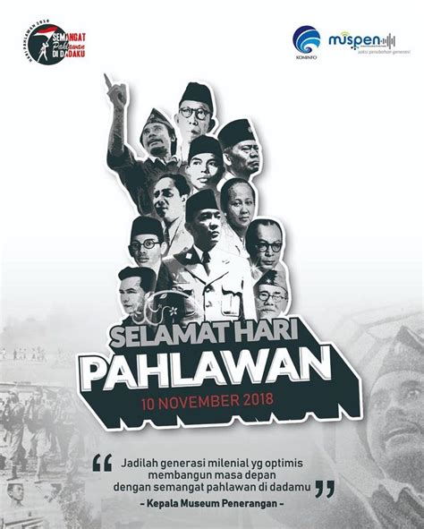 Museum Penerangan Selamat Hari Pahlawan | Museum, Instagram, Desain