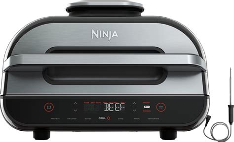 Ninja Ninja® Foodi™ Smart XL 6-in-1 Indoor Grill with 4-qt Air Fryer, Roast, Bake, Broil ...