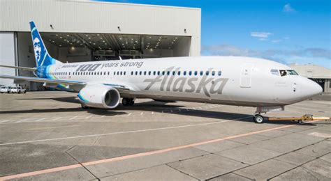 Boeing Celebrates 100 Years with New Custom Livery for Alaska Airlines ...