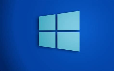 Microsoft Windows, Windows 10, Blue, Logo wallpaper | brands and logos ...