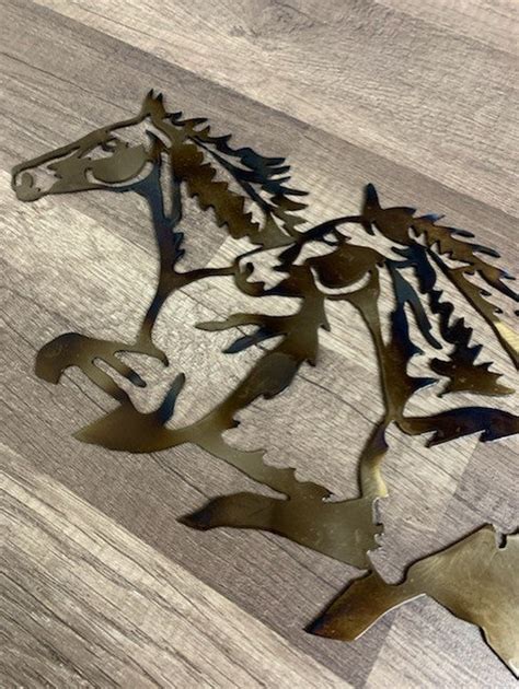 Running Horses Metal Art metal Horse Art-wild Horses-horse - Etsy