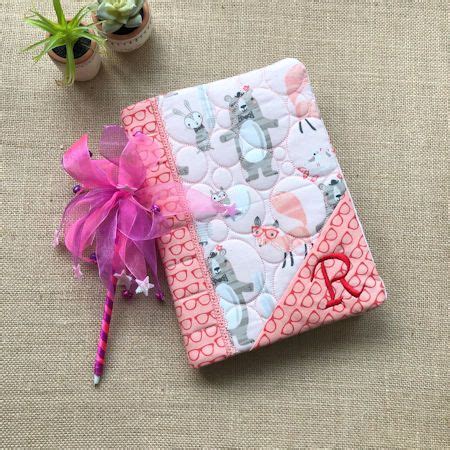 How to make In the hoop Notebook Cover Embroidery Machine Font, Machine ...