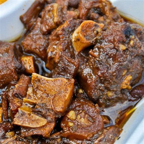 Caribbean Style Oxtails | Cooking oxtails, Food network recipes, Oxtail recipes