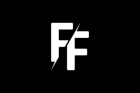 Monogram FF Logo Gráfico por Greenlines Studios · Creative Fabrica ...