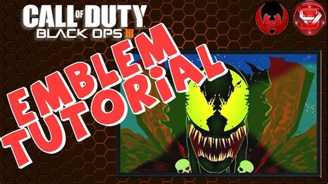 Venom Spawn - Amalgam - Black Ops 3 Emblem Tutorial - YouTube