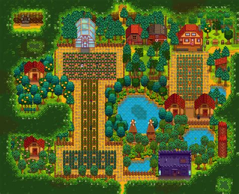 Stardew Forest Farm Layout Ideas