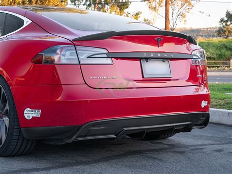Tesla Model S / S Plaid Carbon Fiber Parts
