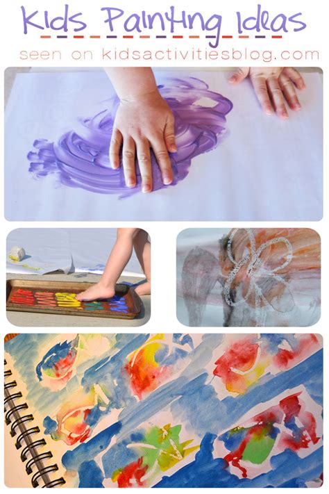 8 Creative Kids Painting Ideas to Try at Home