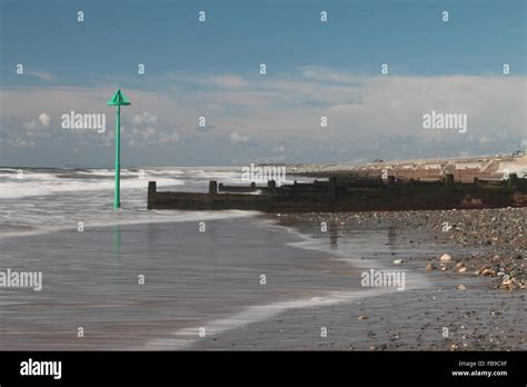 Tywyn beach mid Wales Stock Photo - Alamy