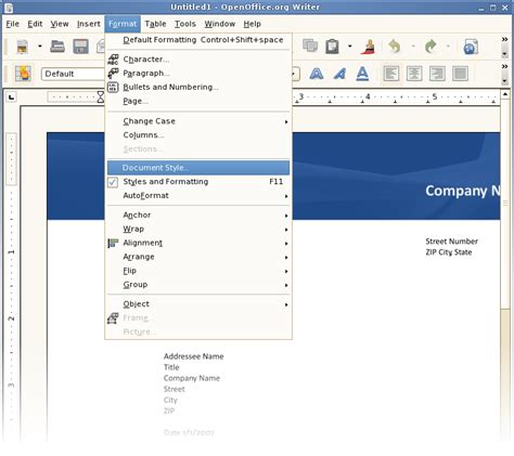 Templates - New Template - Apache OpenOffice Wiki