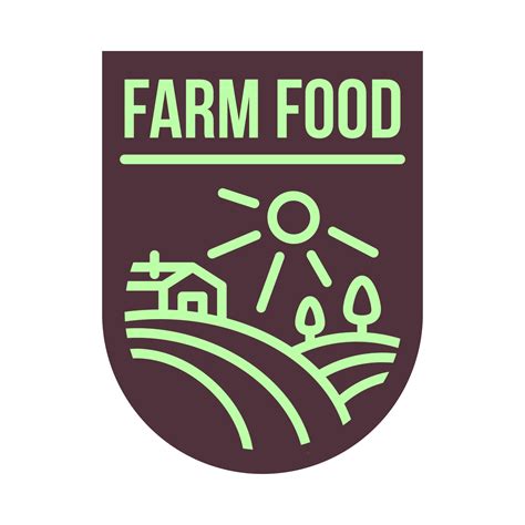 organic farm and agriculture logo 4883010 Vector Art at Vecteezy