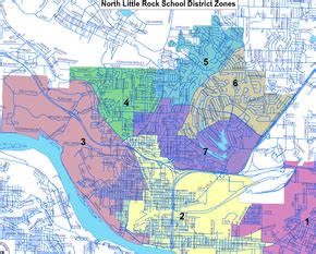 North Little Rock School District Zones