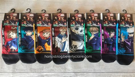 Jujutsu Kaisen Merchandise - Face Masks, Socks, Mirror and Tissues from ...