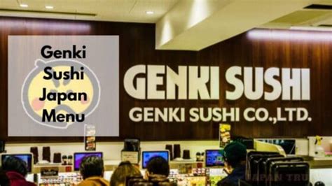 Genki Sushi Japan Menu 2024 - Japan Truly