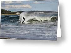 Surfing A Beautiful Wave At Popham Beach Photograph by Sandra Huston ...