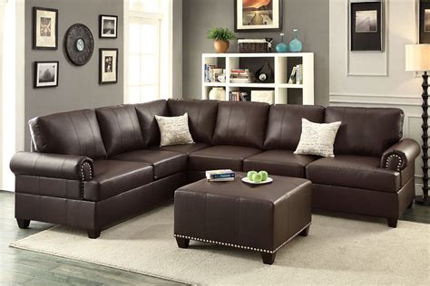 Modern Sectional Sofa and Ottoman – NNR International Furniture