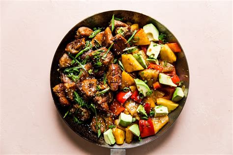 Pineapple Pork Stir-Fry with Peppers Recipe | The Modern Proper