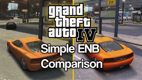 GTA IV: iCEnchancer 3.0 Simple ENB - 4k Graphics Comparison - YouTube