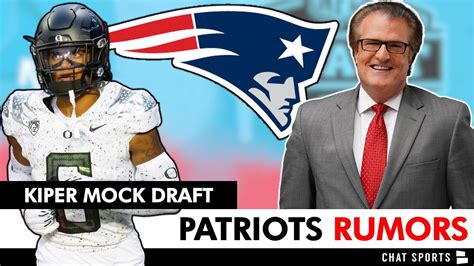 Mel Kiper NFL Mock Draft 4.0 Reaction: Find Out Who The New England ...