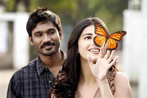 Dhanush and Shruti Hassan 3 Tamil Movie Pic : 3 tamil movie on Rediff Pages