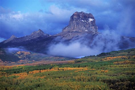 View Of Chief Mountain, Montana Photograph by Ted Wood - Pixels