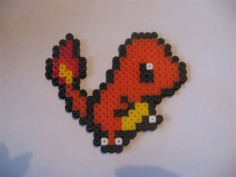 Hama bead Charmander by Twilightberry on DeviantArt