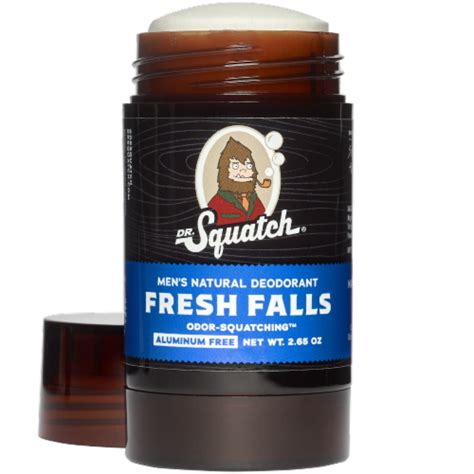 Dr. Squatch® Men's Natural Deodorant Stick Fresh Falls, 2.65 oz - Fry’s Food Stores