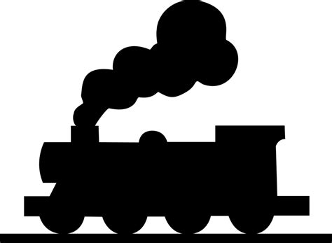 Free Image on Pixabay - Locomotive, Railroad, Silhouette | Train ...