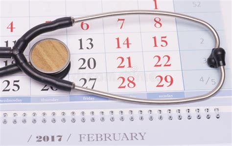 The Calendar is Called a List of Days of the Year Stock Photo - Image ...