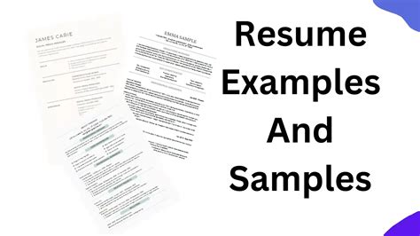 Resume Samples for All Jobs in 2023 - Build Free Resume
