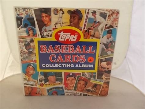 Topps Baseball Cards Collecting Album "full" Album full of Baseball Cards