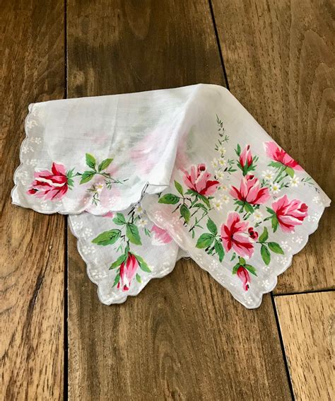 Vintage Handkerchief Women Hankerchief Vintage Hankies Wedding | Etsy